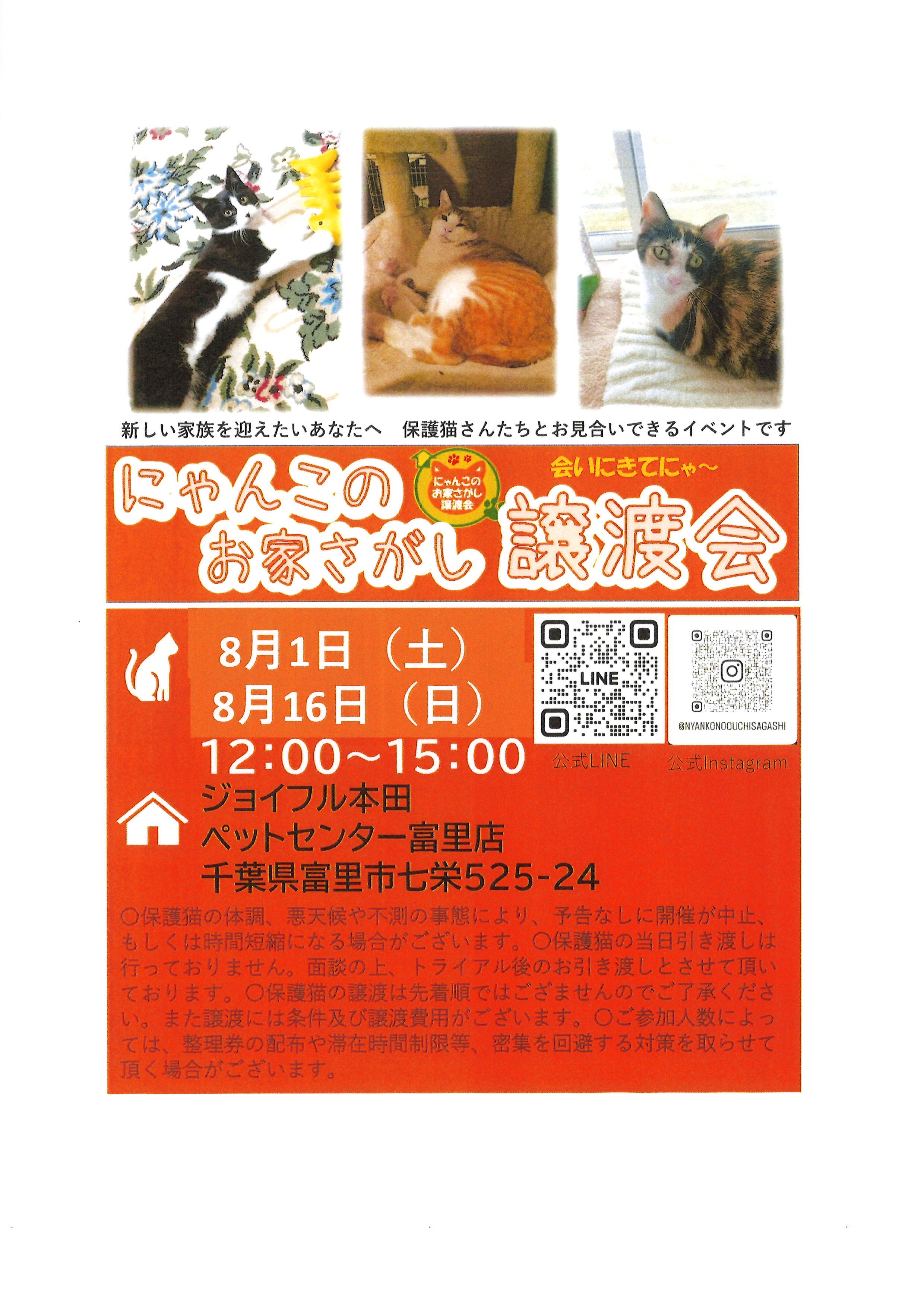 ジョイフル本田 各店イベント情報ページ